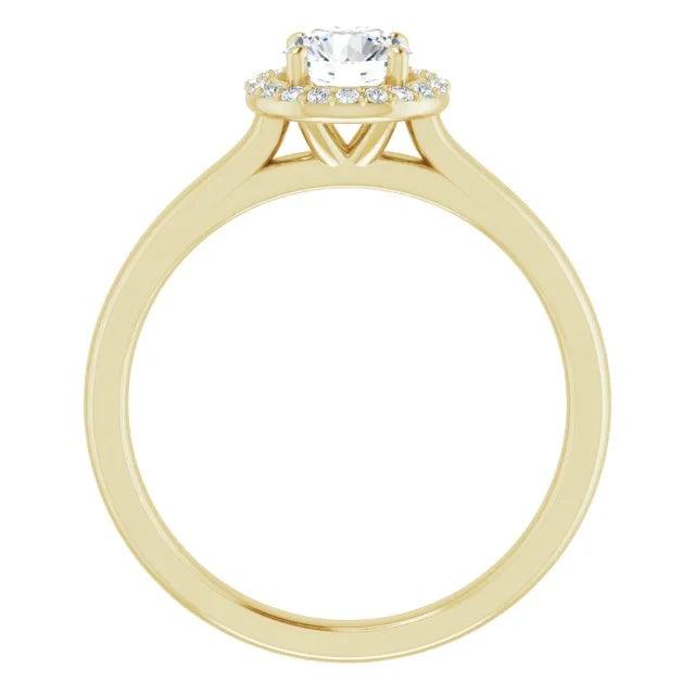 Diamond Engagement Ring 0.62 Carat - BellemareDugasJoaillerie